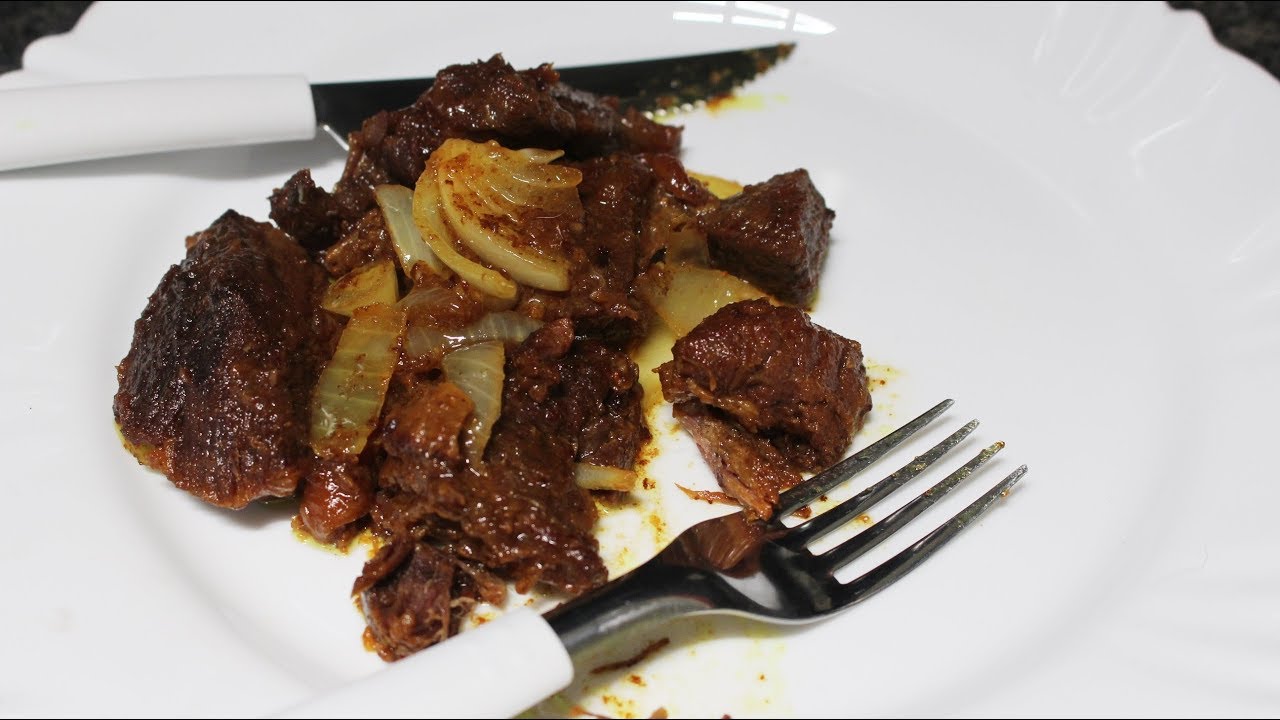 DELICIOSA CARNE DE PANELA (NEM FRITA, NEM DE CALDO) SUPER FÁCIL DE FAZER - SEM GASTAR MUITO GÁS