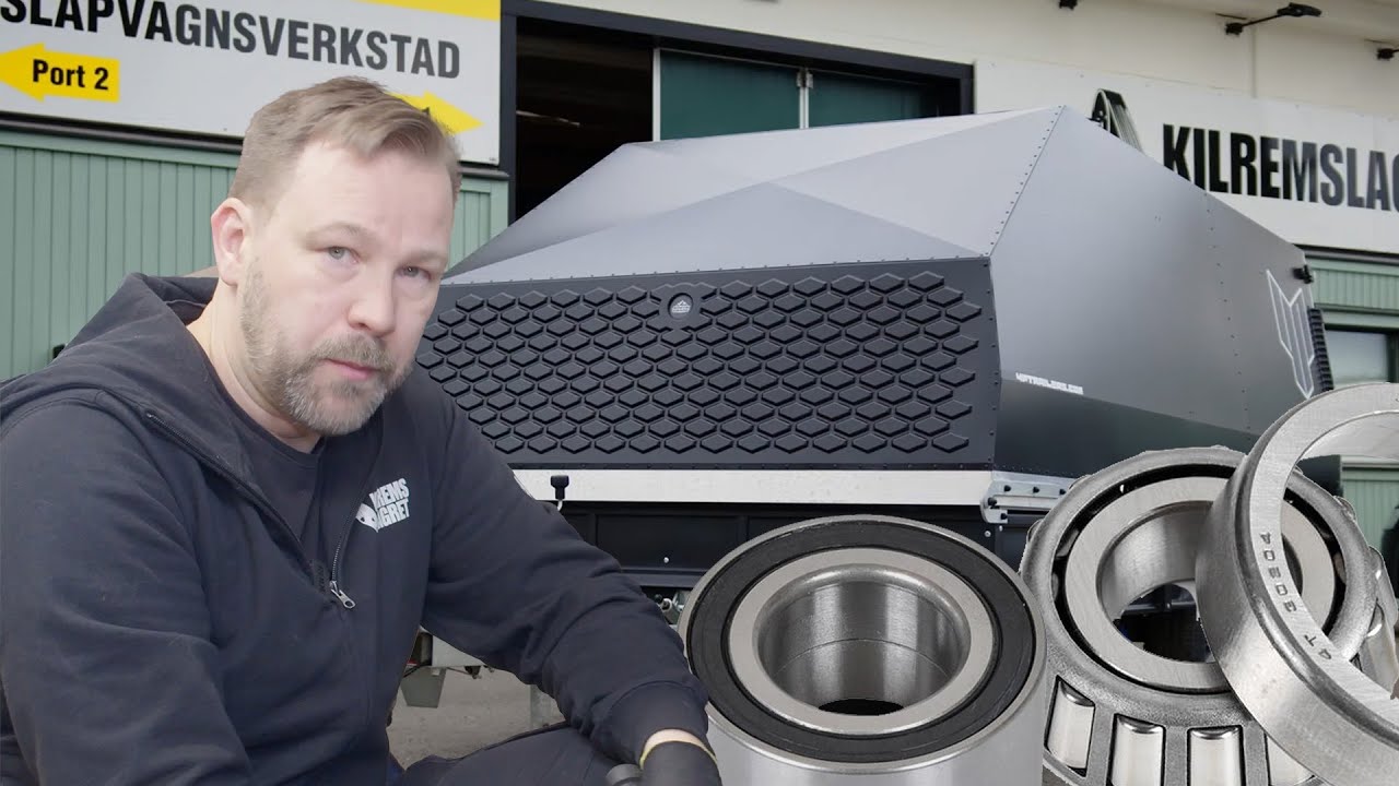 Så här tar du reda på vilket hjullager som sitter på din släpvagn