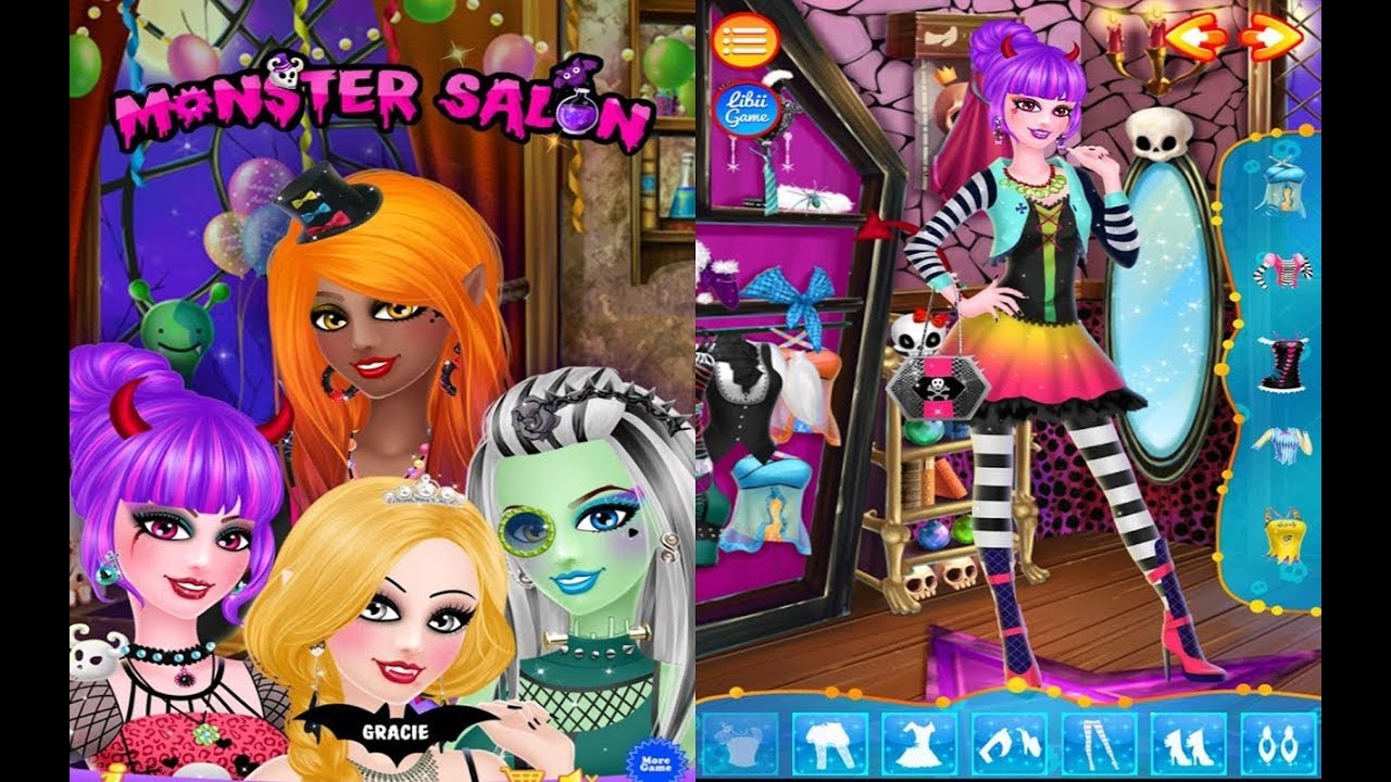 Monster Salon - Libii Android gameplay Games for Girls