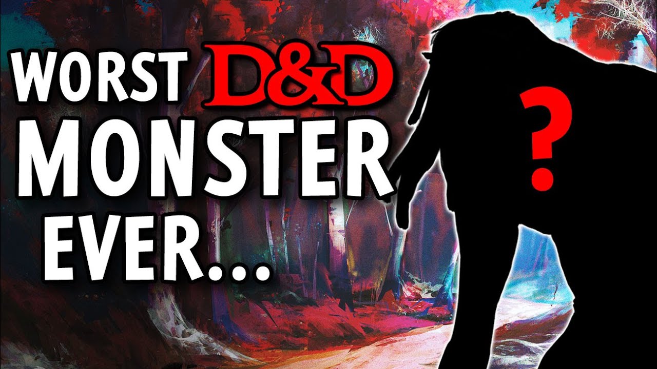 Never do this with your D&D monsters