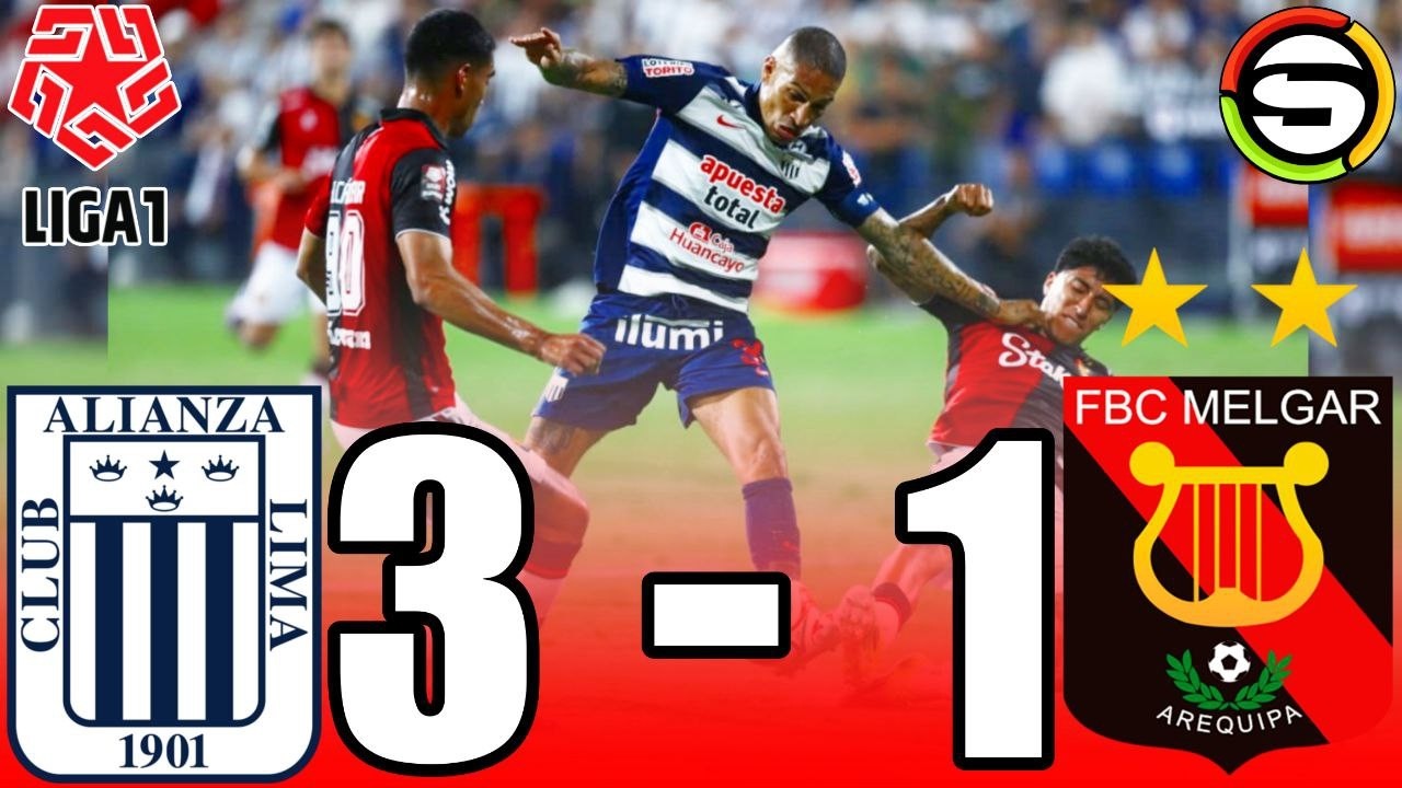 APERTURA BLANQUIAZUL ⚽️ GOLES: ALIANZA LIMA 3 - 1 FBC MELGAR ⚽️ Torneo Apertura - Liga 1 de 2026