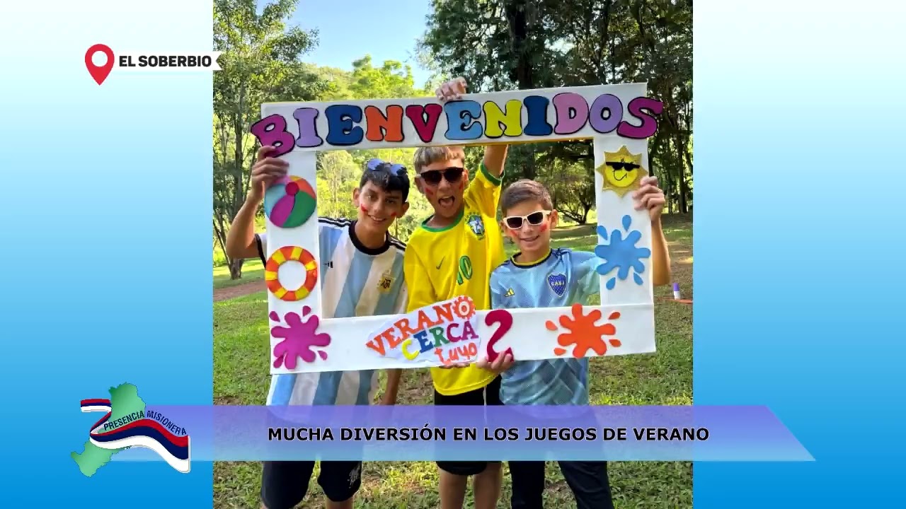 EL SOBERBIO: MUCHA DIVERSIÓN EN LOS JUEGOS DE VERANO