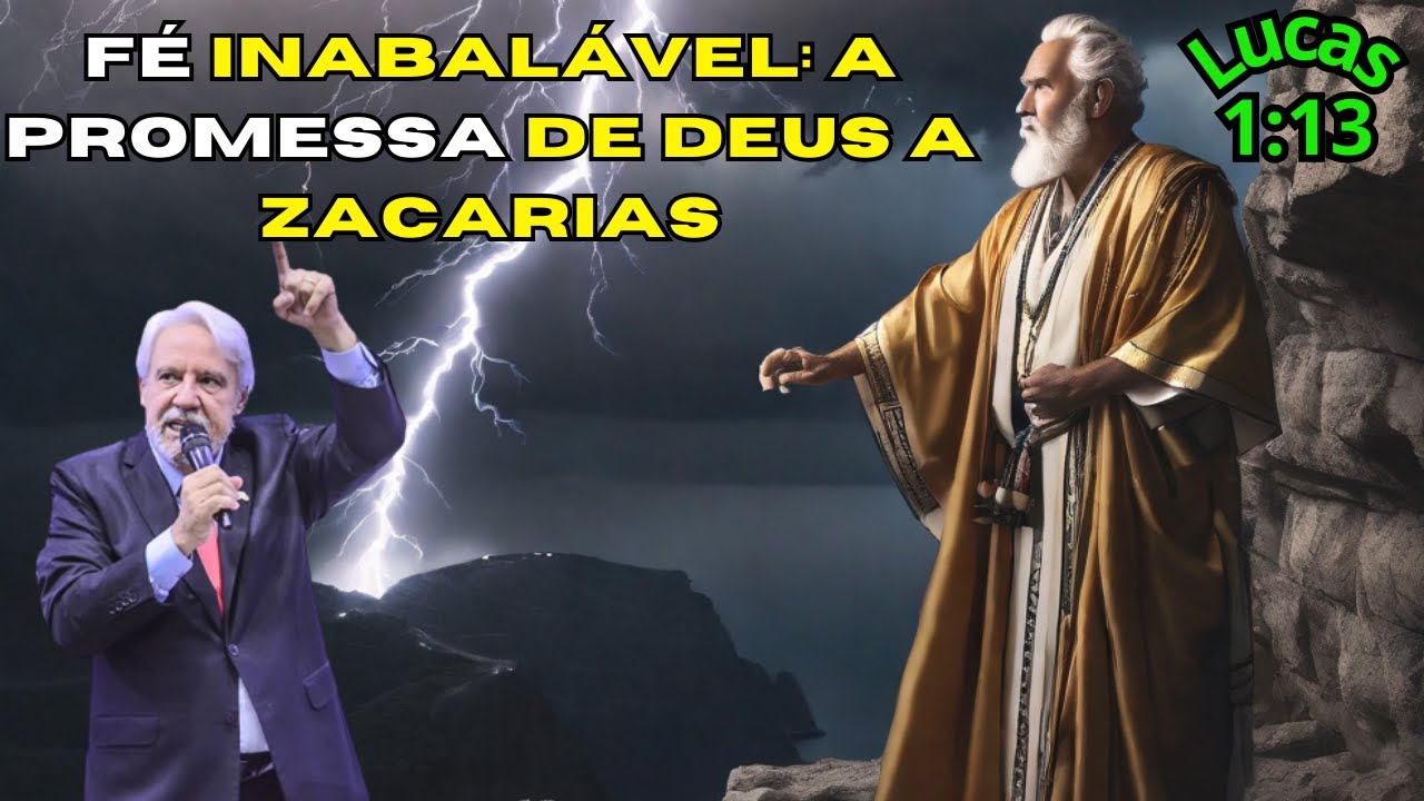 Fé inabalável: A promessa de Deus a Zacarias em Lucas 1:13 |PASTOR JUANRIBE PAGLIARIN.