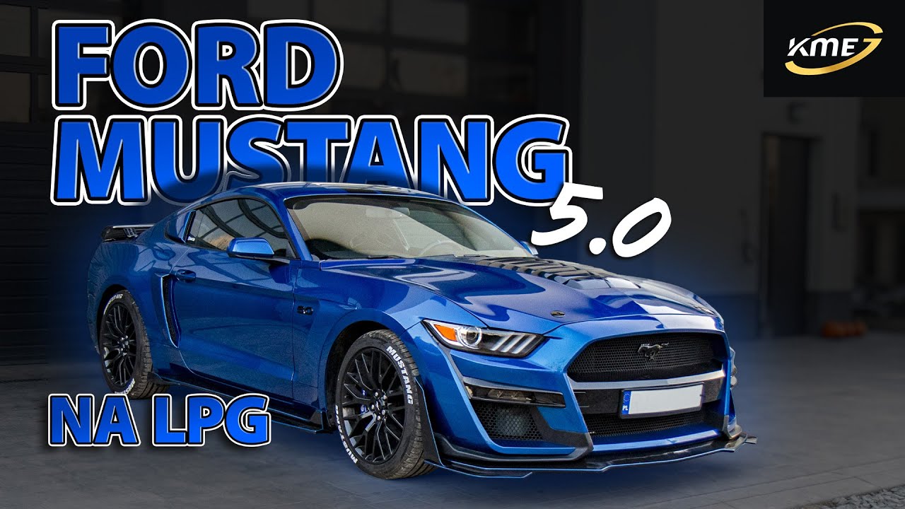 Piękny Ford Mustang 5.0 z kompletną instalacją LPG KME