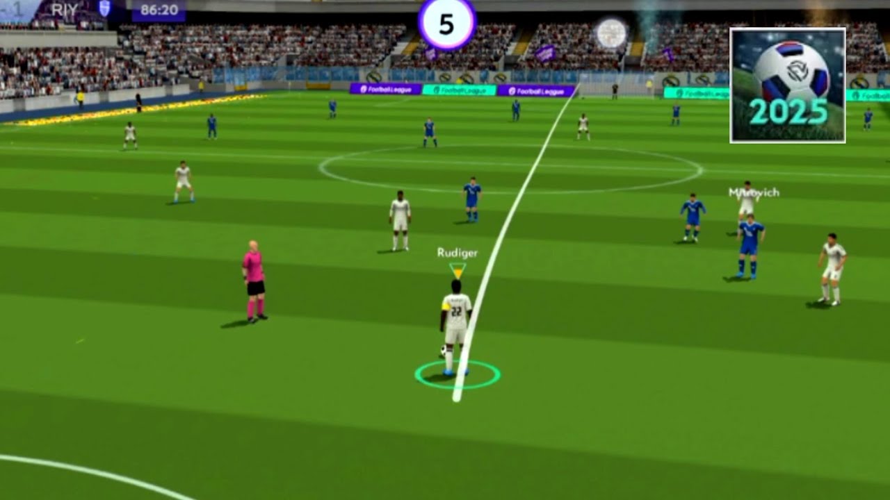 Football League 2025 | Ultra Graphics Gameplay [60 FPS] #footballleague #footballleague2025 #viral 