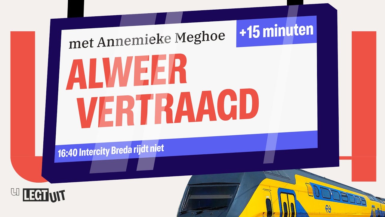 Dit is de belangrijkste reden dat je trein vaak te laat is