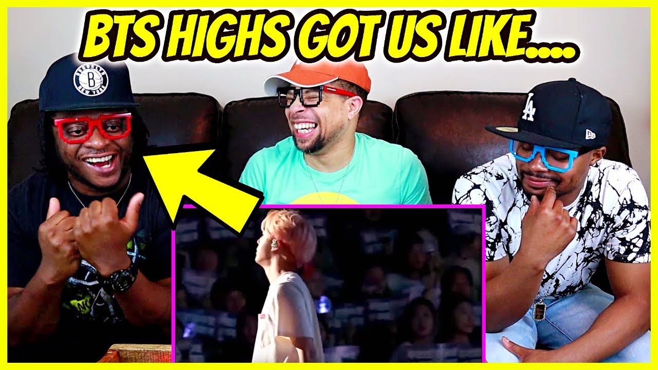 BTS HIGH NOTES & FALSETTOS COMPILATION REACTION!!