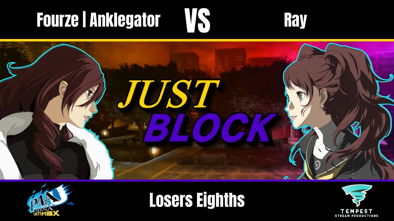 Fourze | Anklegator (Mitsuru Kirijo) vs Ray (Rise Kujikawa) - P4AU Losers Eighths - Just Block 2025