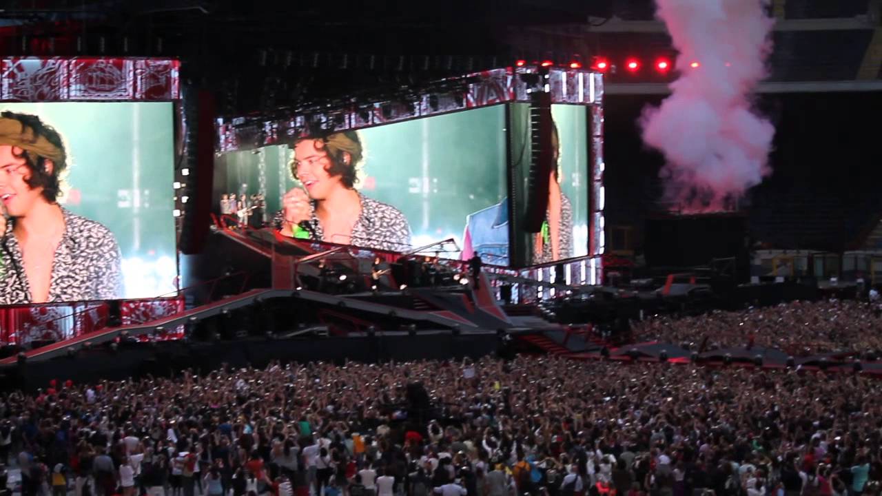 ONE DIRECTION @ San Siro 28/06/14 - Intro + Midnight Memories