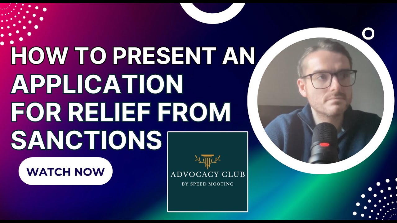 Советы по подаче заявления на снятие санкций