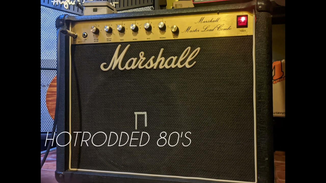 Marshall JCM800 with #36 mod build