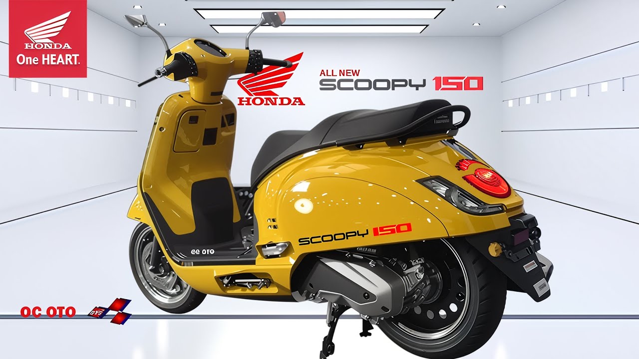 KEREN 🔥 TELAH MUNCUL ALL NEW HONDA SCOOPY 150 NS (NEW VERSION) | DESAINNYA SANGAT FUTURISTIK