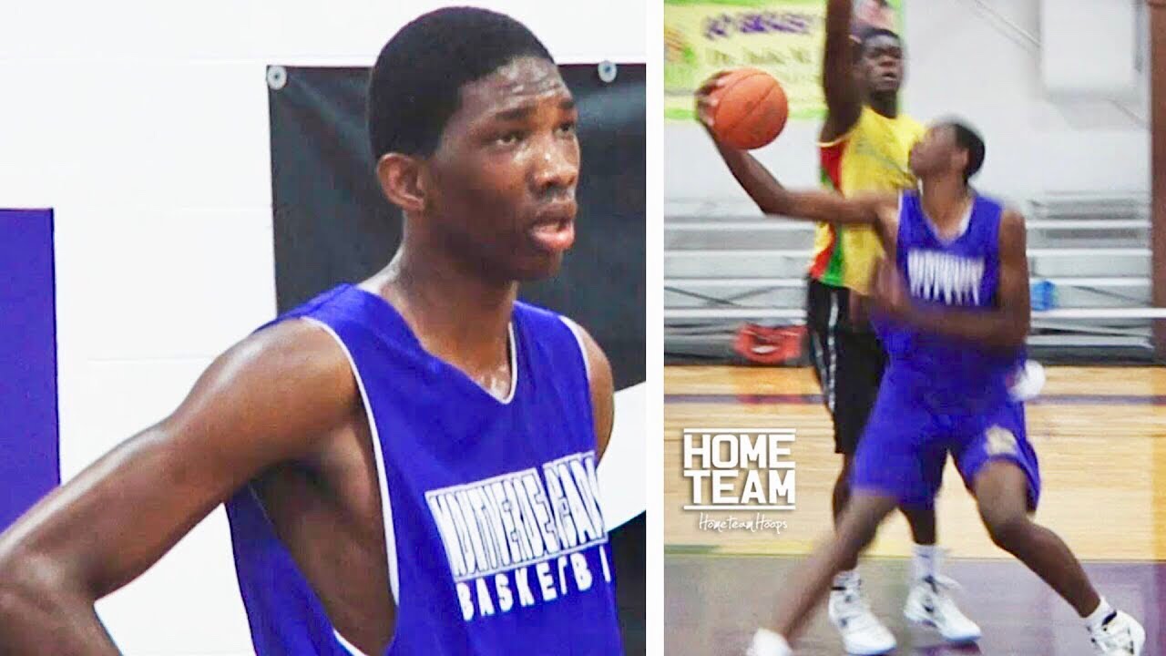 NBA MVP Joel Embiid 2012 Scrimmage at Montverde Academy (Unseen Footage)