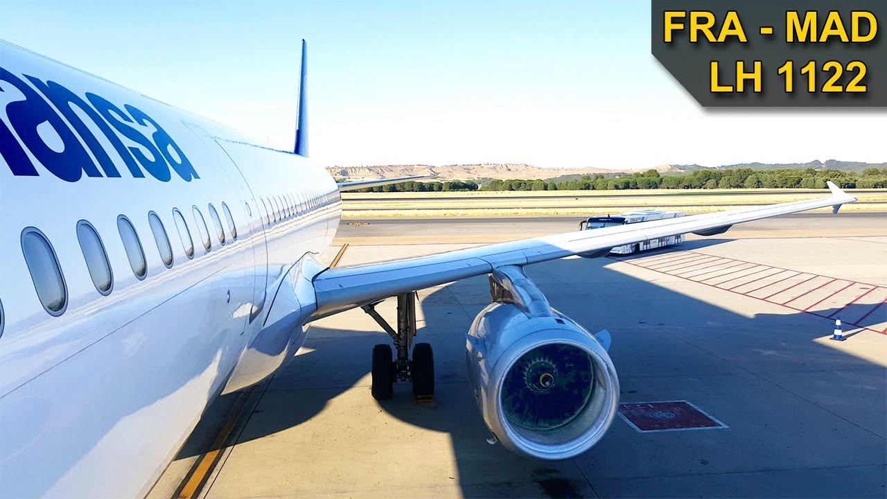 TRIP REPORT | Lufthansa | FRANKFURT - MADRID | Airbus A321