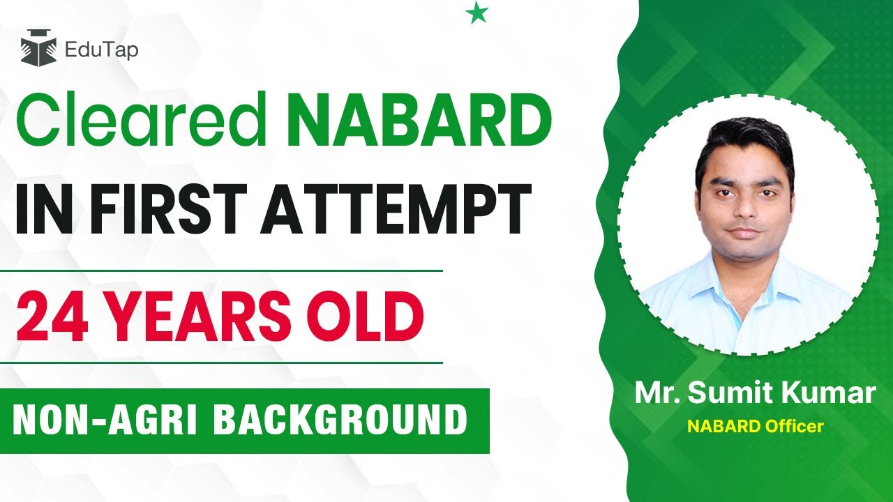 NABARD Grade A Topper Interview | NABARD Grade A Preparation Strategy | How To Crack NABARD | EduTap