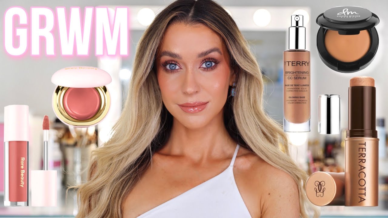 FULL FACE OF CREAM MAKEUP GRWM!