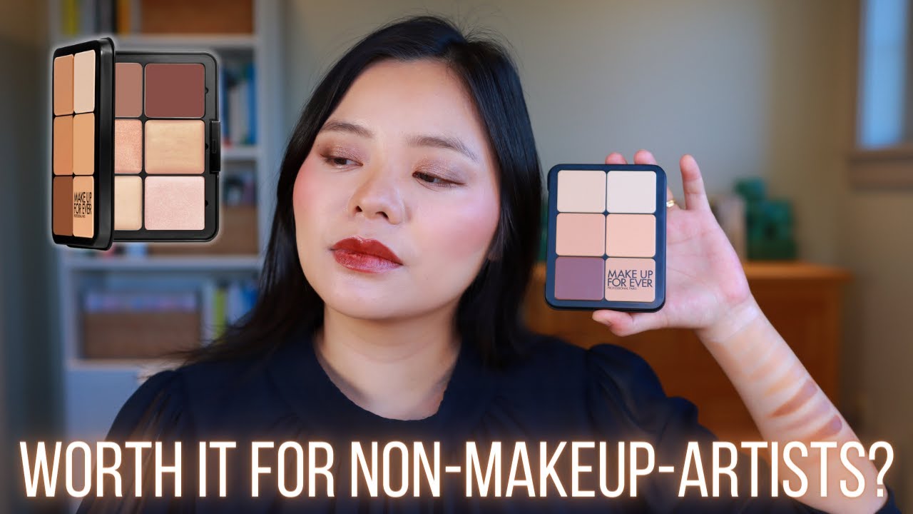 Makeup Forever HD Skin Sculpting Palette | Review + Demo + Comparison Swatches