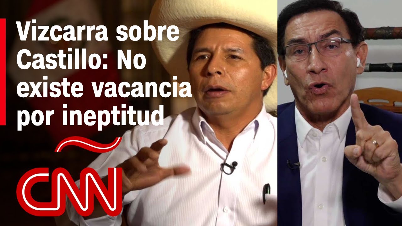Martín Vizcarra sobre gobierno de Pedro Castillo: Perú está viviendo una 'ineptocracia'