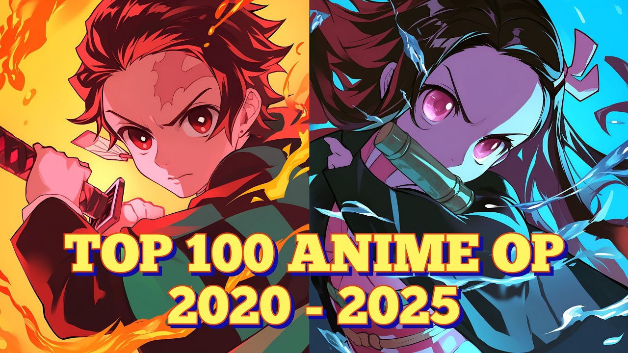 My Top 100 Anime Openings (2020-2025)