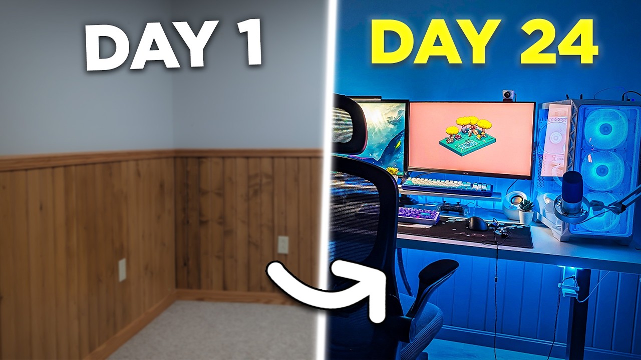 I Built My Dream Setup from Scratch!