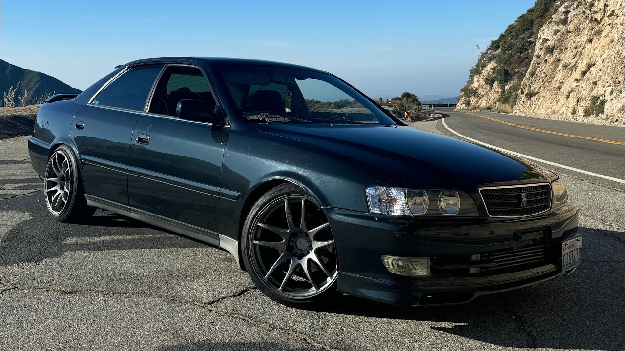 Jzx100 chaser cruising LA and Angeles Crest Highway!