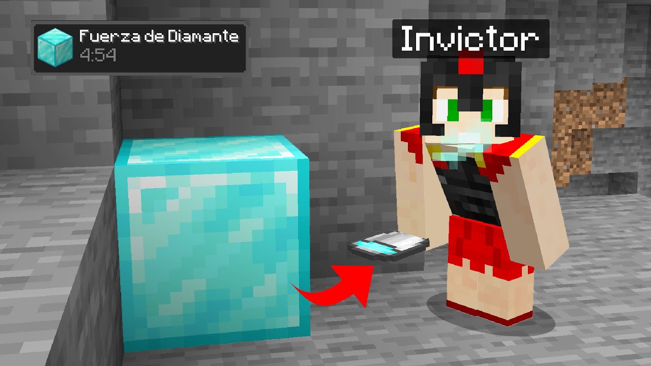 Paso MINECRAFT pero puedo BEBER CUALQUIER BLOQUE 🍹😂 INVICTOR RETO