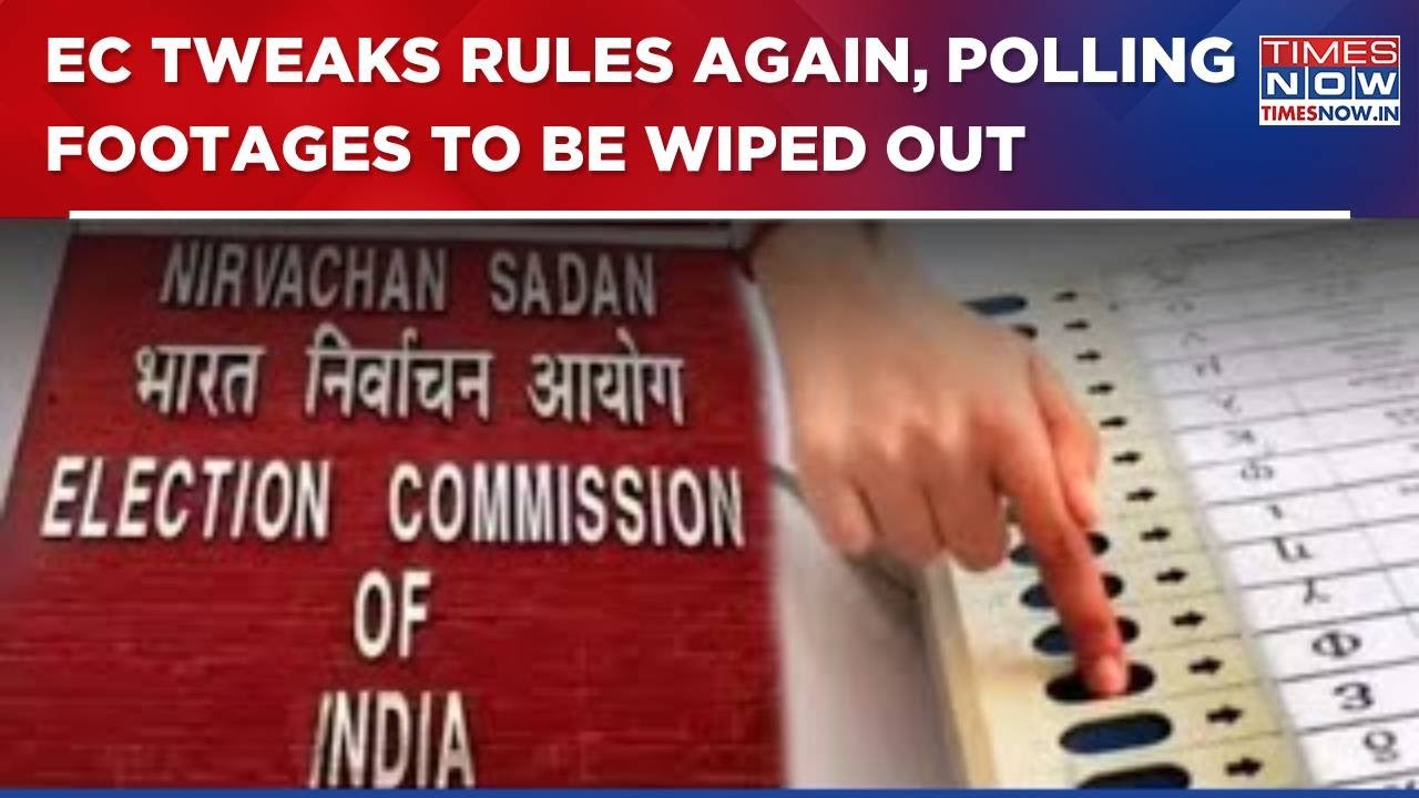 Election Commission Orders Removal Of Polling Footage After 45 Days, Cong Says 'Death Of Democracy'