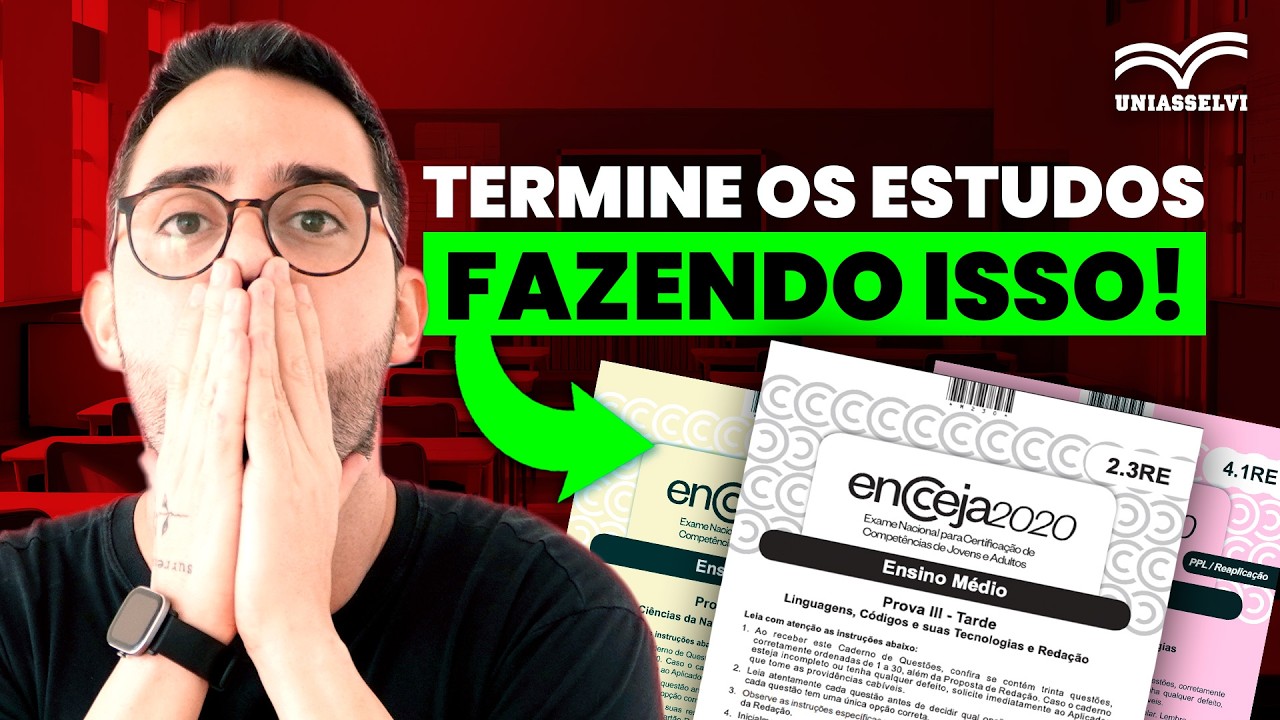 PROVA PARA TERMINAR OS ESTUDOS R&Aacute;PIDO