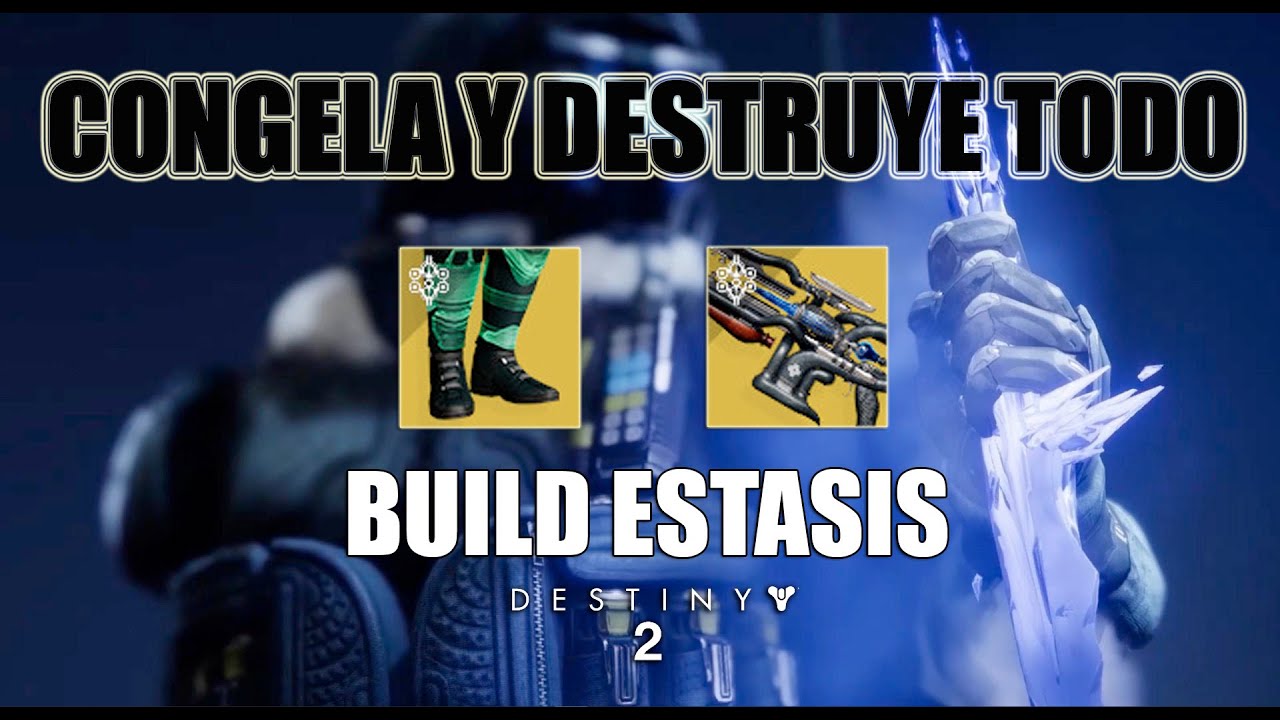 Diviértete congelando todo - Build estasis - Cazador - Reina bruja - Destiny 2