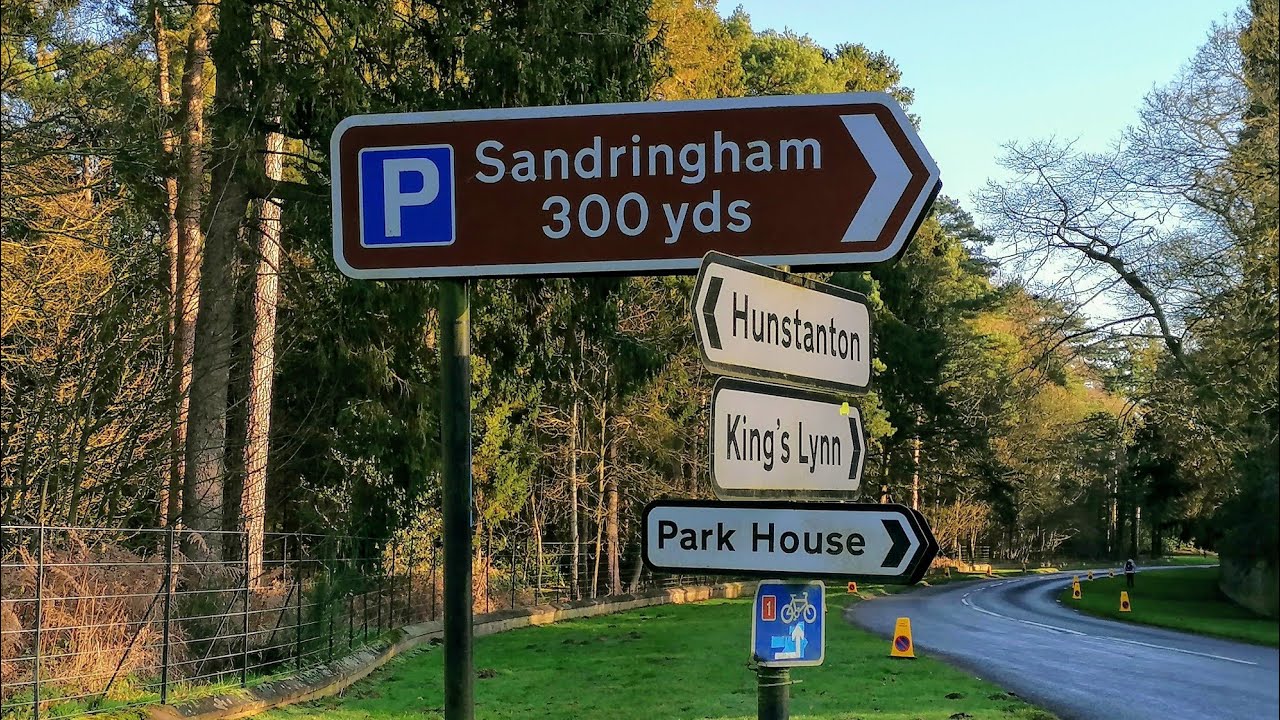 A Tour of Sandringham Queen's vast Land And Dersingham Norfolk, England