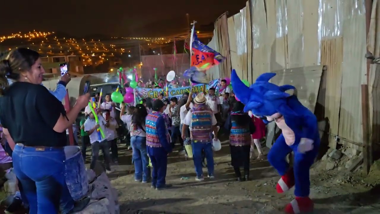  Carnaval de san luis de corerac sede lima 2026  padrino de yunza rusbel contreras y familia