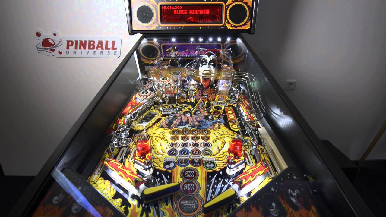 HD-Gameplay Stern Pinball KISS Pro
