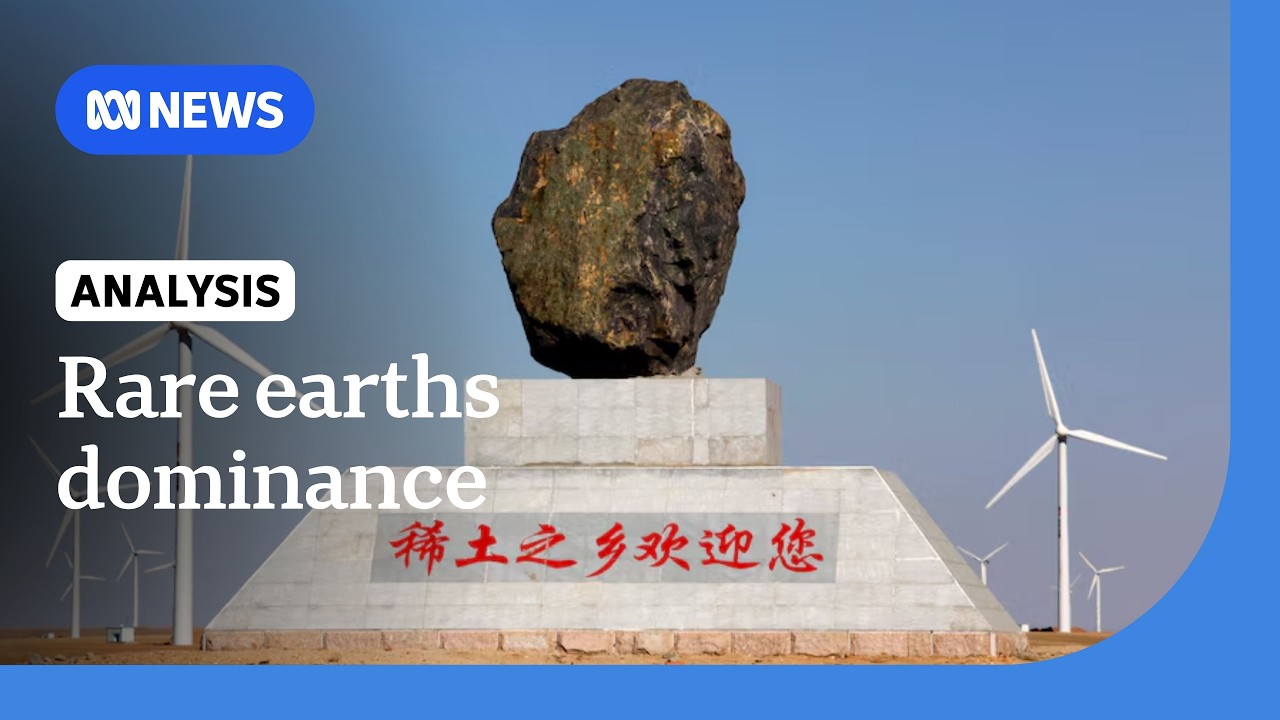 Can Australia compete with China's critical mineral supremacy? | ABC NEWS