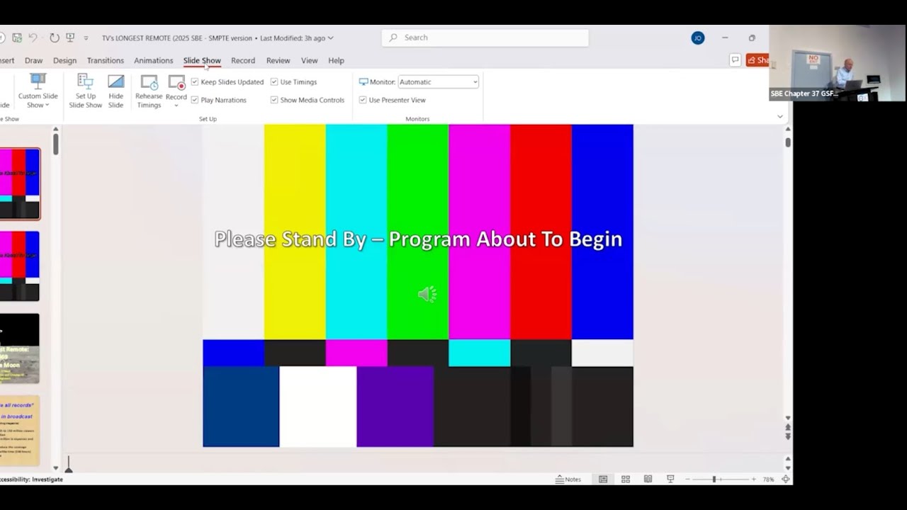 SBE37  - Mar 2025 - Video in the NASA Space Program: Three Fascinating Vignettes