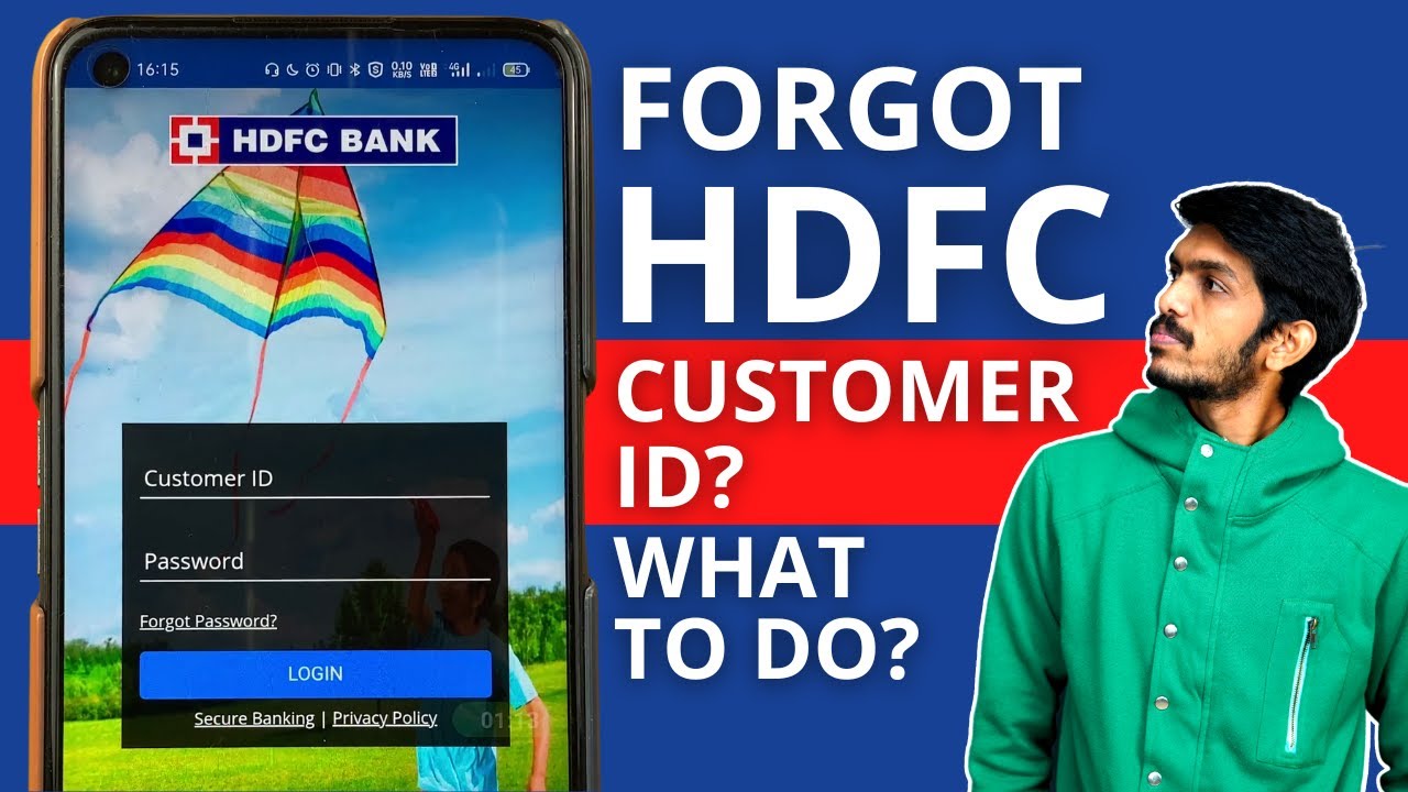 Forgot HDFC Bank Customer ID? | How to See HDFC User ID if Forgot?