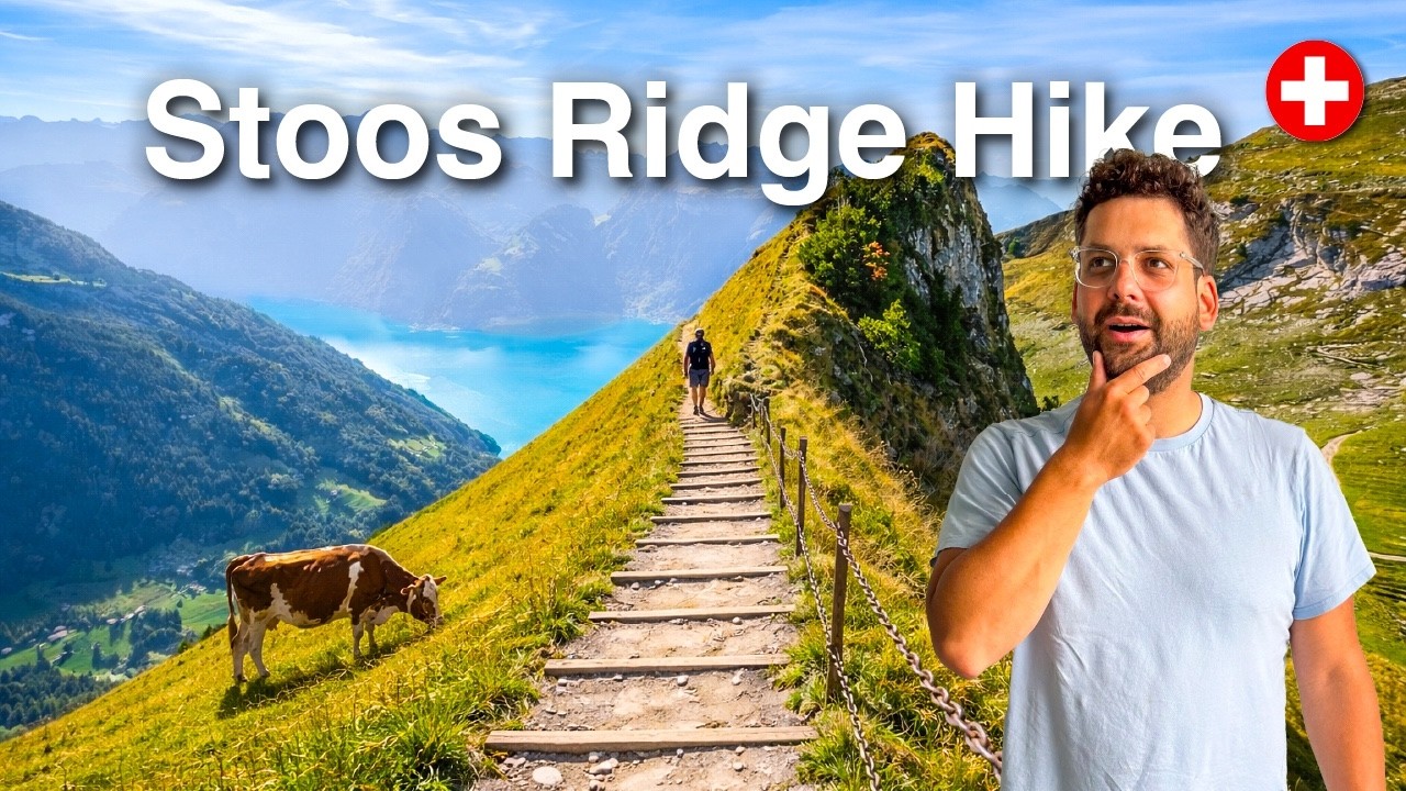 The Most Insane Ridge Hike in Switzerland 🇨🇭 Stoos Ridge Hike