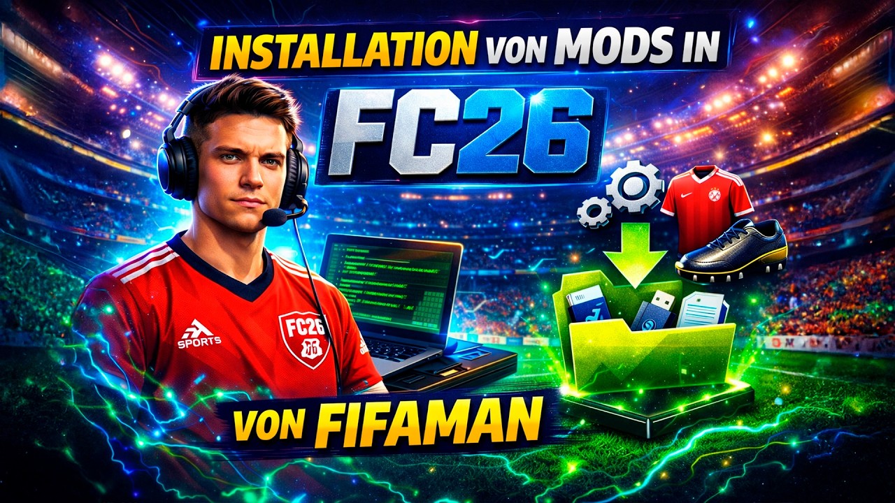 Installationsanleitung für den FC 26 Mod von FIFAMAN | DE