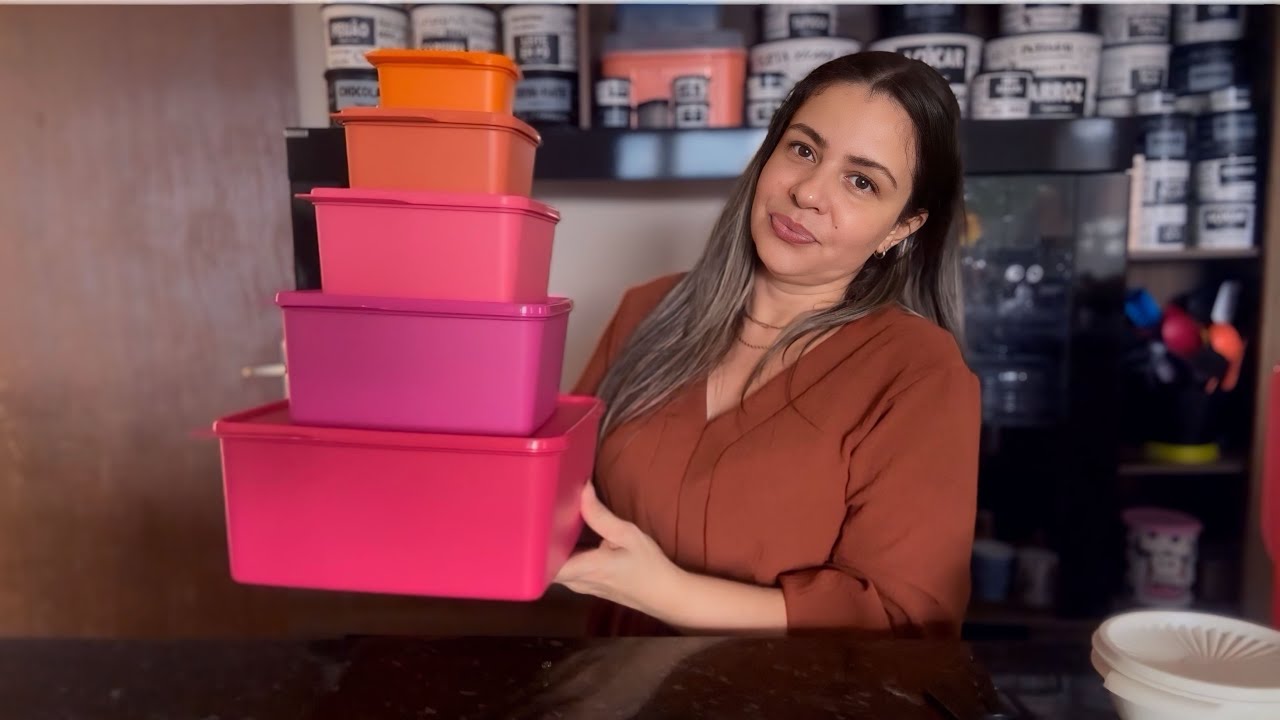 CAIXA TUPPERWARE | VEM COMIGO MONTAR ESSA CAIXINHA 📦 - Daniela Costa 