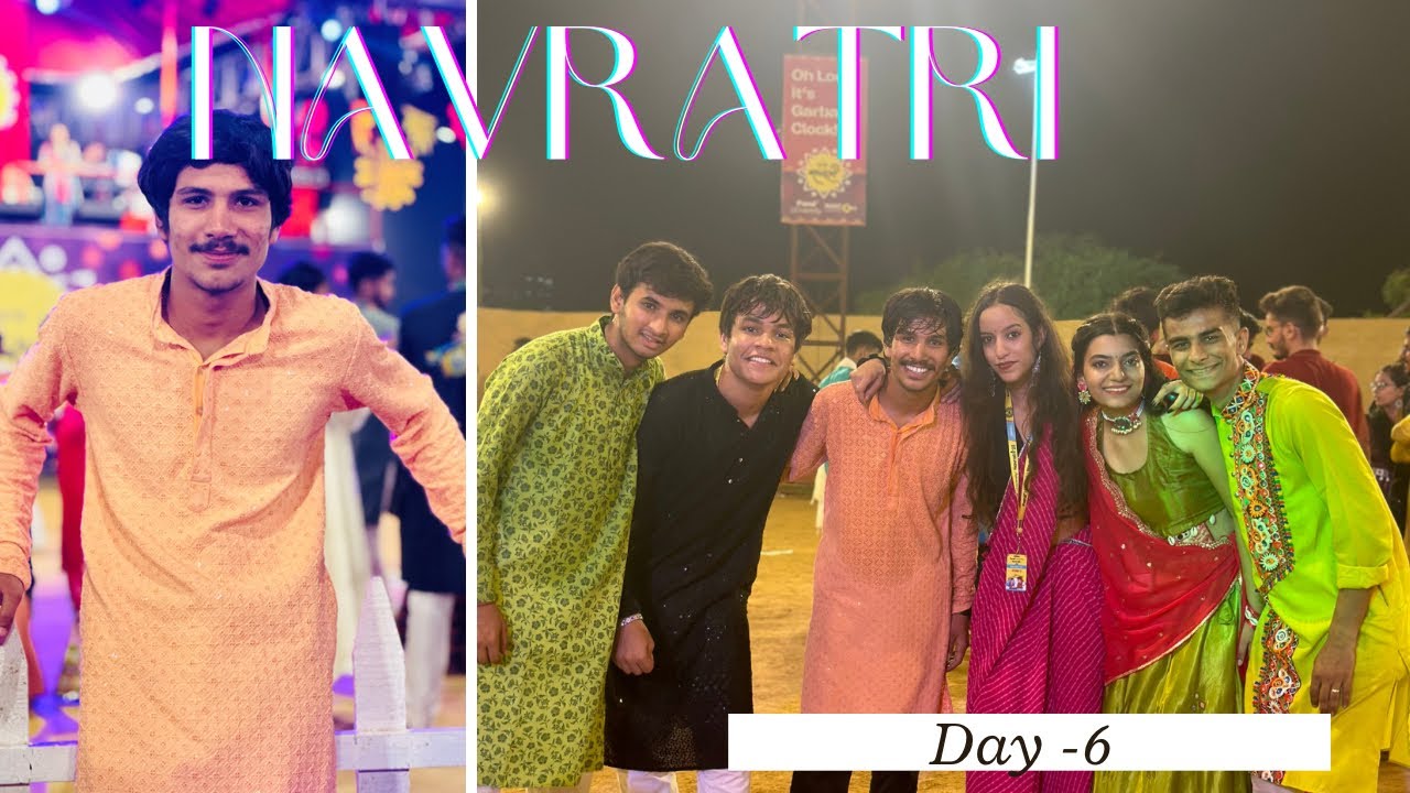 Navratri | Day - 6 |Bottle fight ho gai | Best day of navratri | Parul University