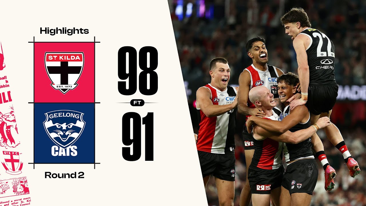 UNBELIEVABLE UPSET! | St Kilda v Geelong - Round 2, 2025
