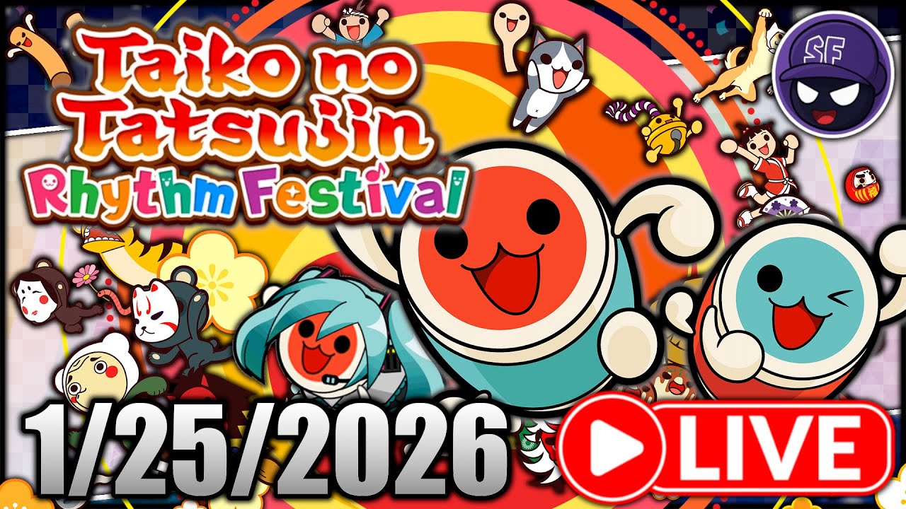 🔴 I'm Feeling the Beat in Taiko no Tatsujin: Rhythm Festival! 🥁🎶 – Part 2