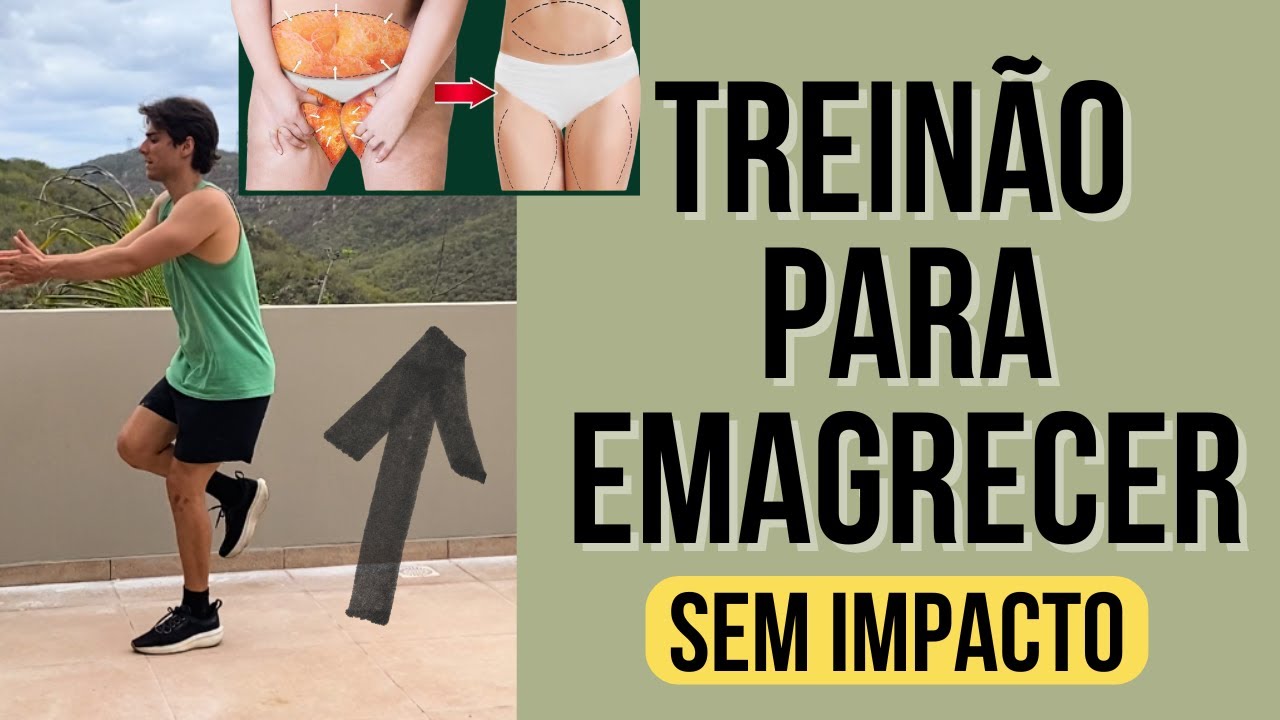 Treino 30 minutos em casa para perder gordura - SEM PULAR - zero impacto - Henrich Lima
