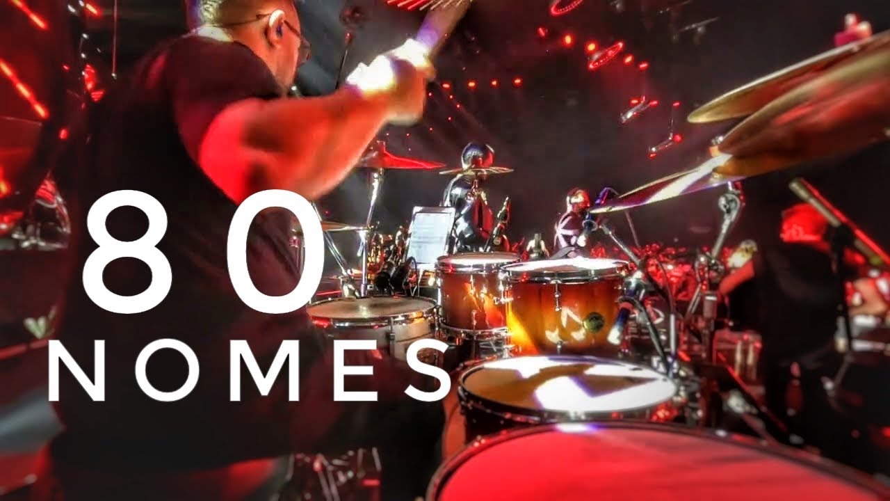 80 NOMES - Maiara e Maraisa | Melhor Que Imaginei (DrumCam Gui Rezende)