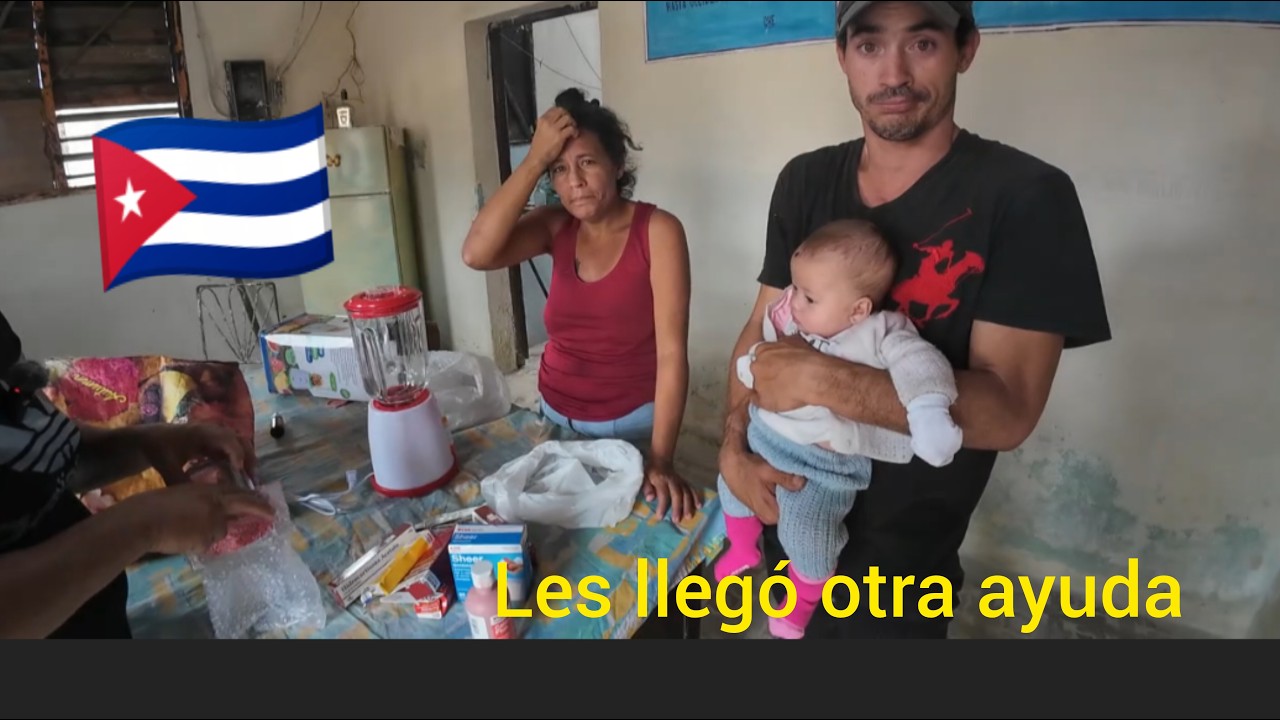 DE CORAZON A CORAZON.AYUDA A UNA FAMILIA EN CUBA CON MEDICINA Y SORPRESA
