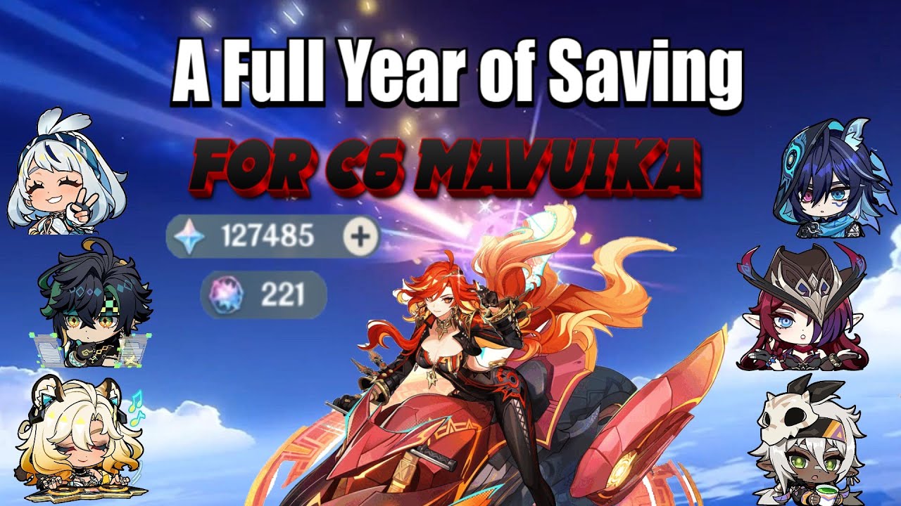 Wishing For C6 Mavuika After Saving For a Whole Year | Genshin Impact