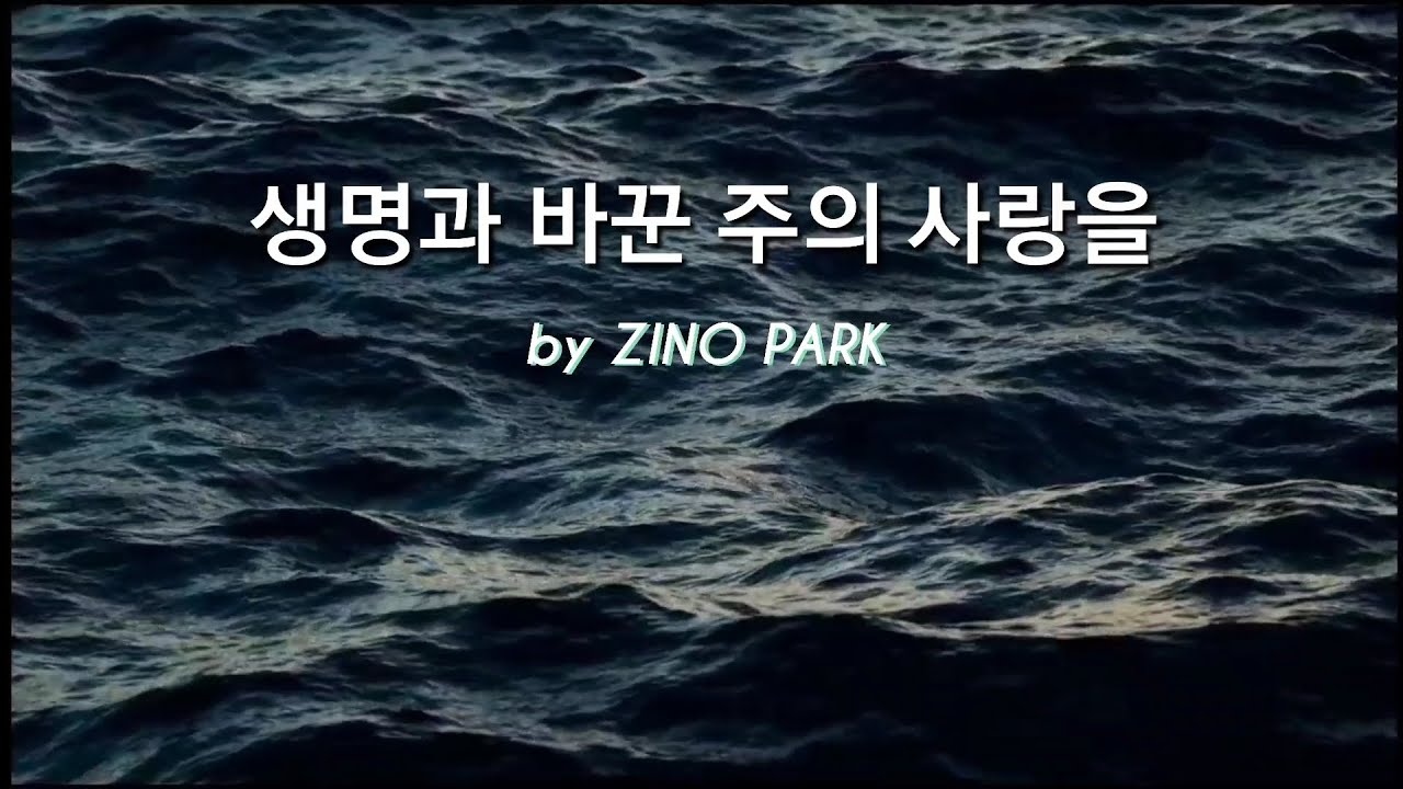 생명과 바꾼 주의 사랑을 & 완전하신 나의 주 by ZINO PARK #1시간연속듣기 #live