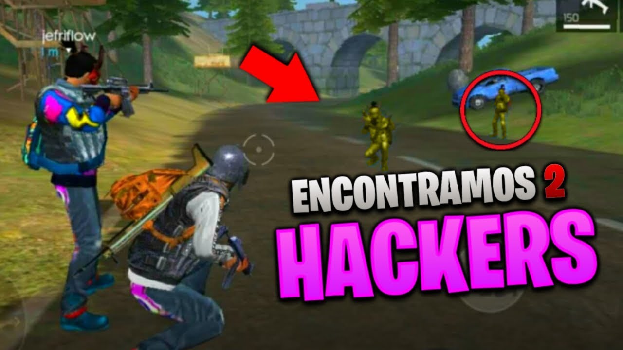 ME ENCUENTRO 2 HACKERS EN LA PARTIDA!! FREE FIRE BATTLEGROUNDS