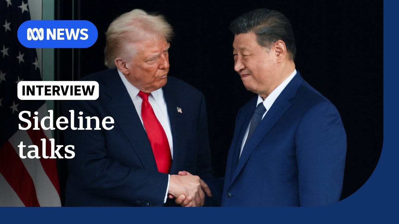 US-China trade tensions ease after Trump-Xi APEC meeting | The World | ABC NEWS