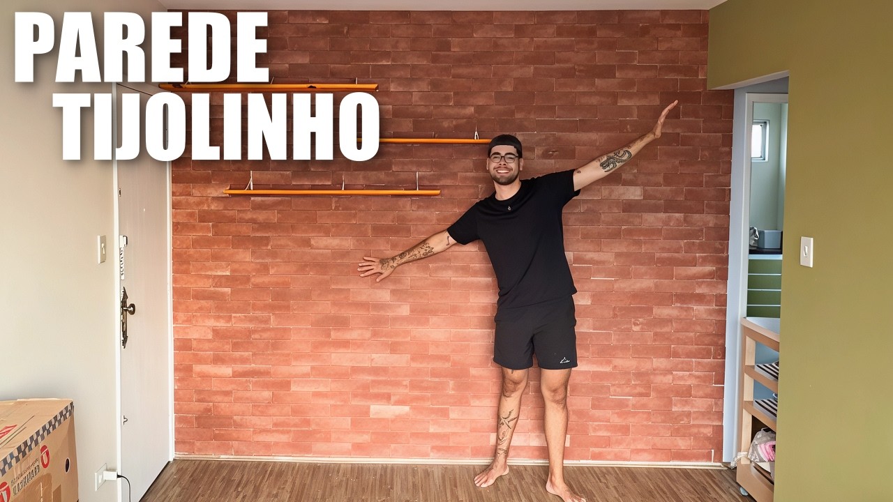 FIZ UMA PAREDE DE TIJOLINHOS | Edu Reforma #2