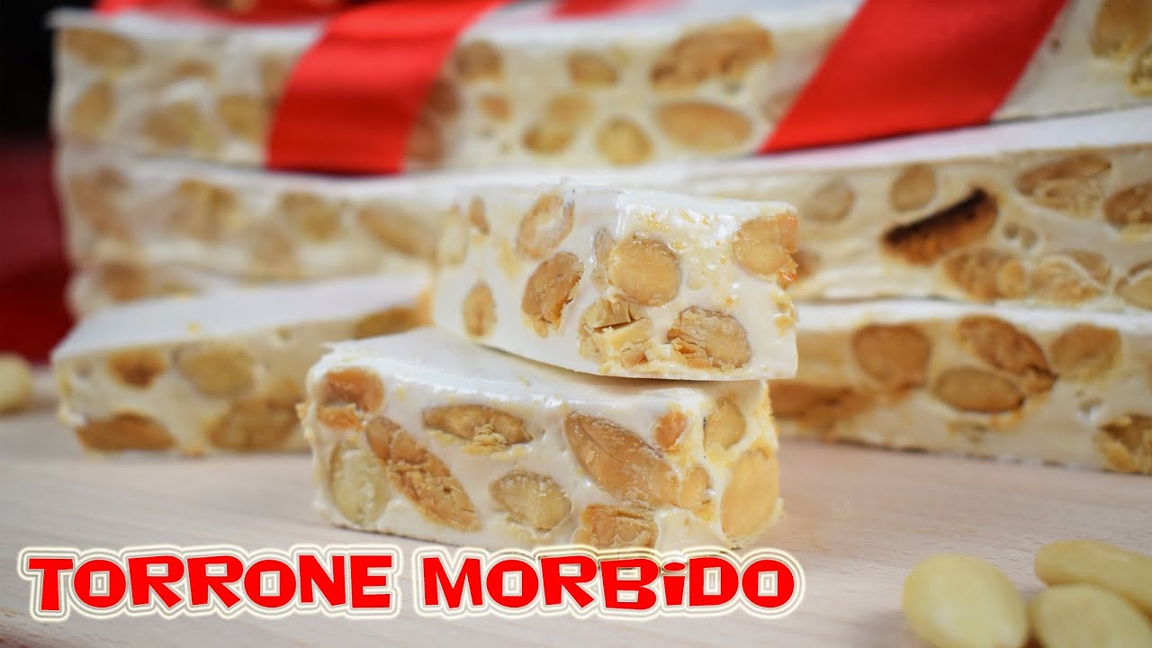 TORRONE MORBIDO DI NATALE - Una ricetta facile da preparare in casa